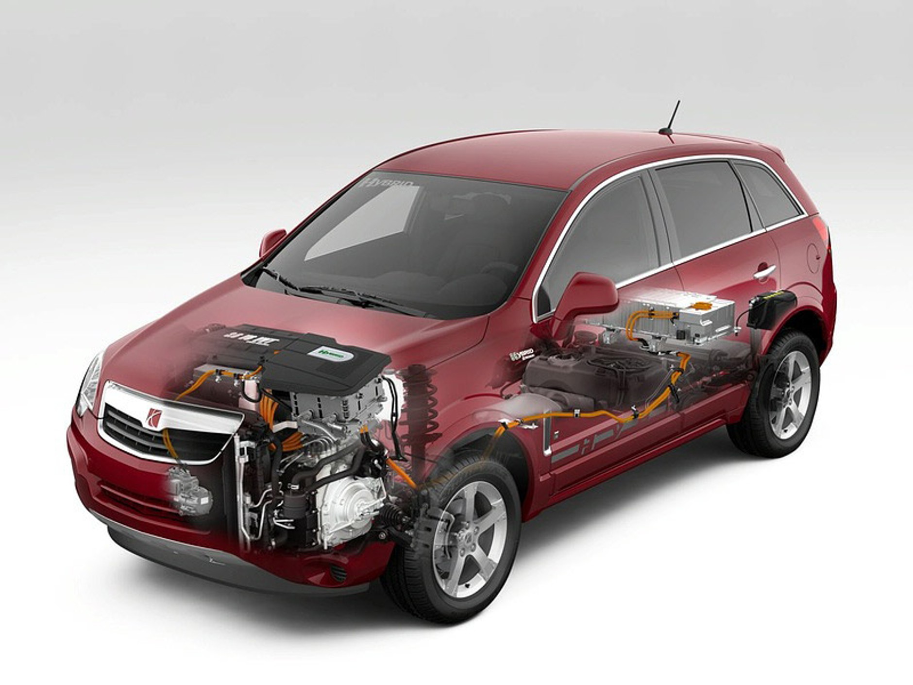 Detroit 2008: Saturn Vue Green Line 2 Mode Hybrid - zielona Antara dla USA