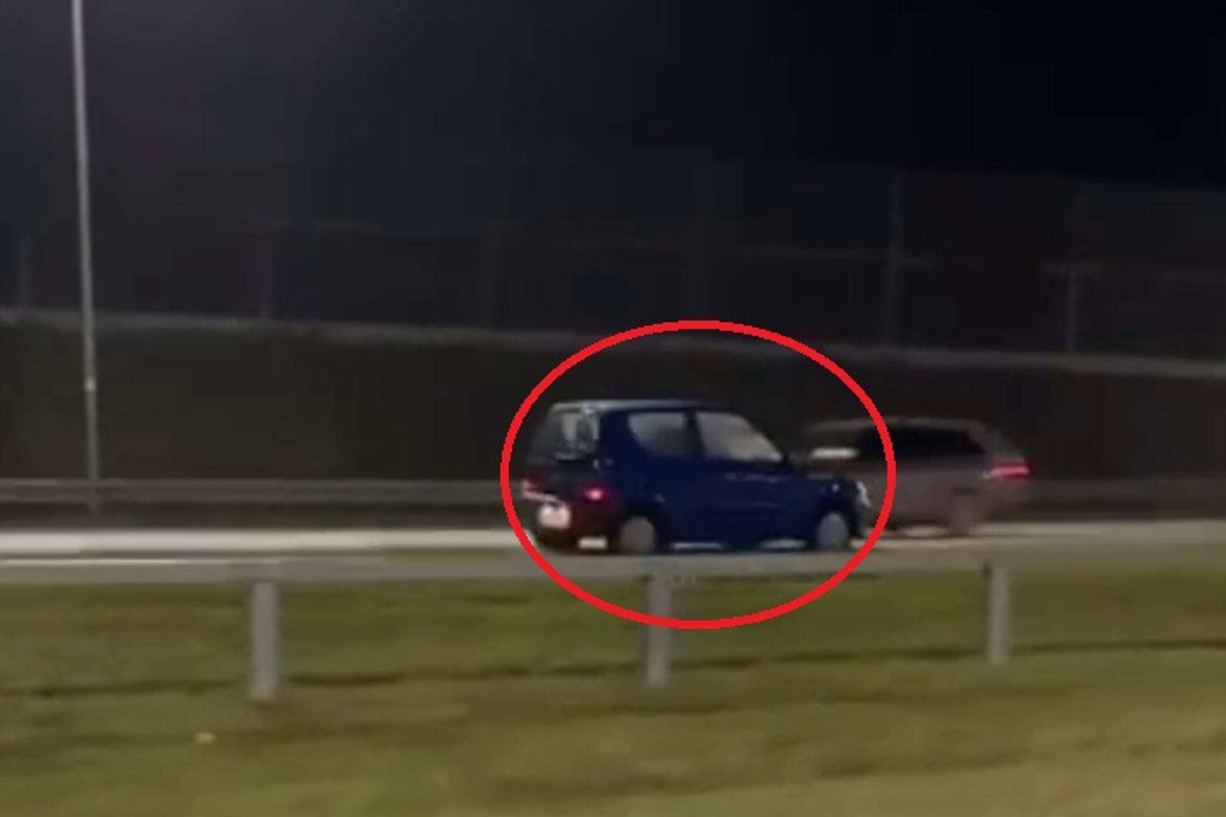 76-latka zgubiła się na trasie S7. Przez 70 km jechała po niewłaściwej jezdni