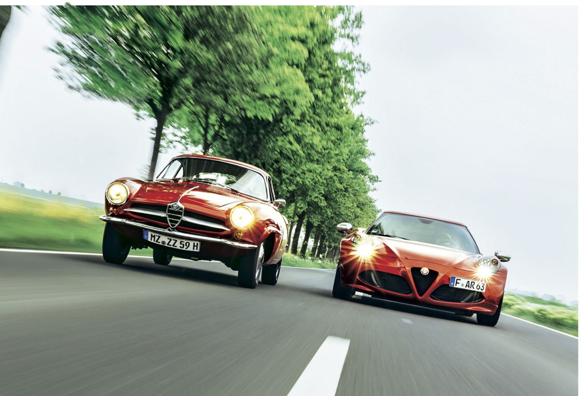 Samice Alfa - Alfy Romeo 4C i Giulietta SS