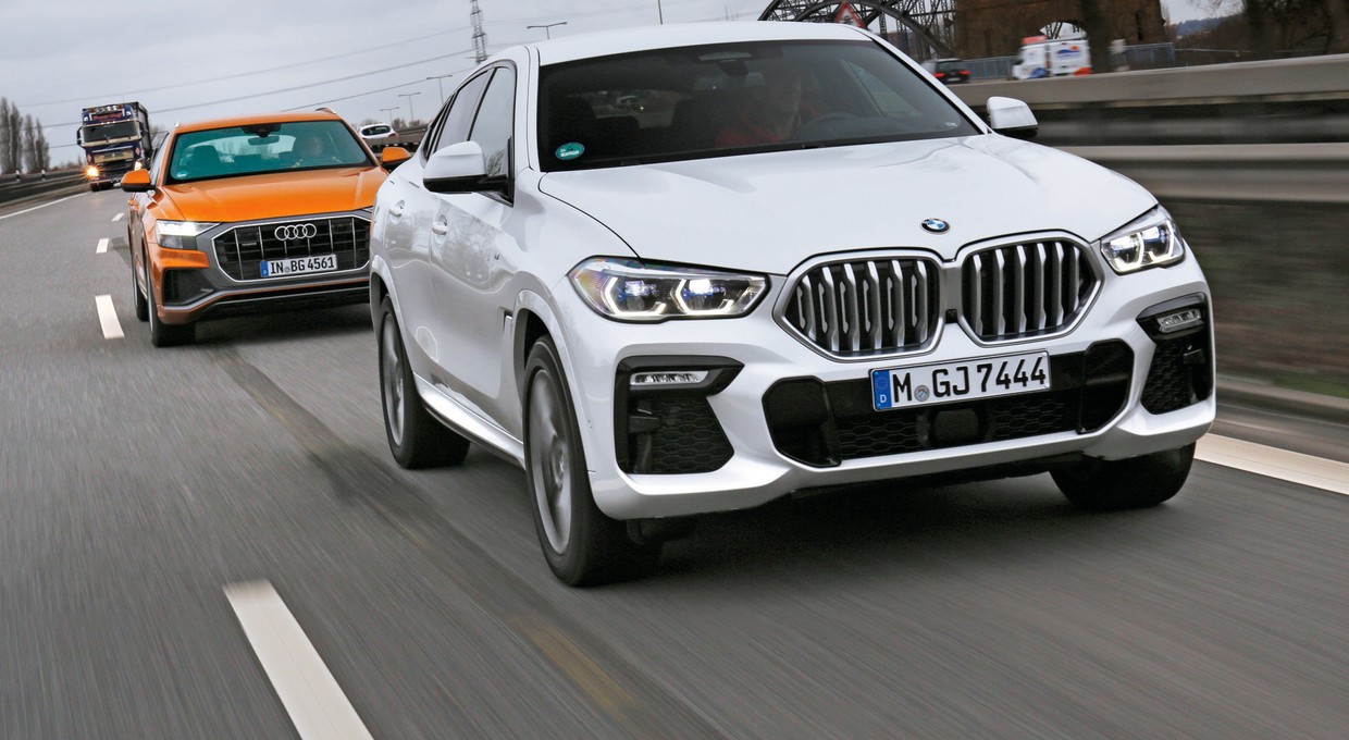 Audi Q8 kontra BMW X6 - za grube, by być piękne?