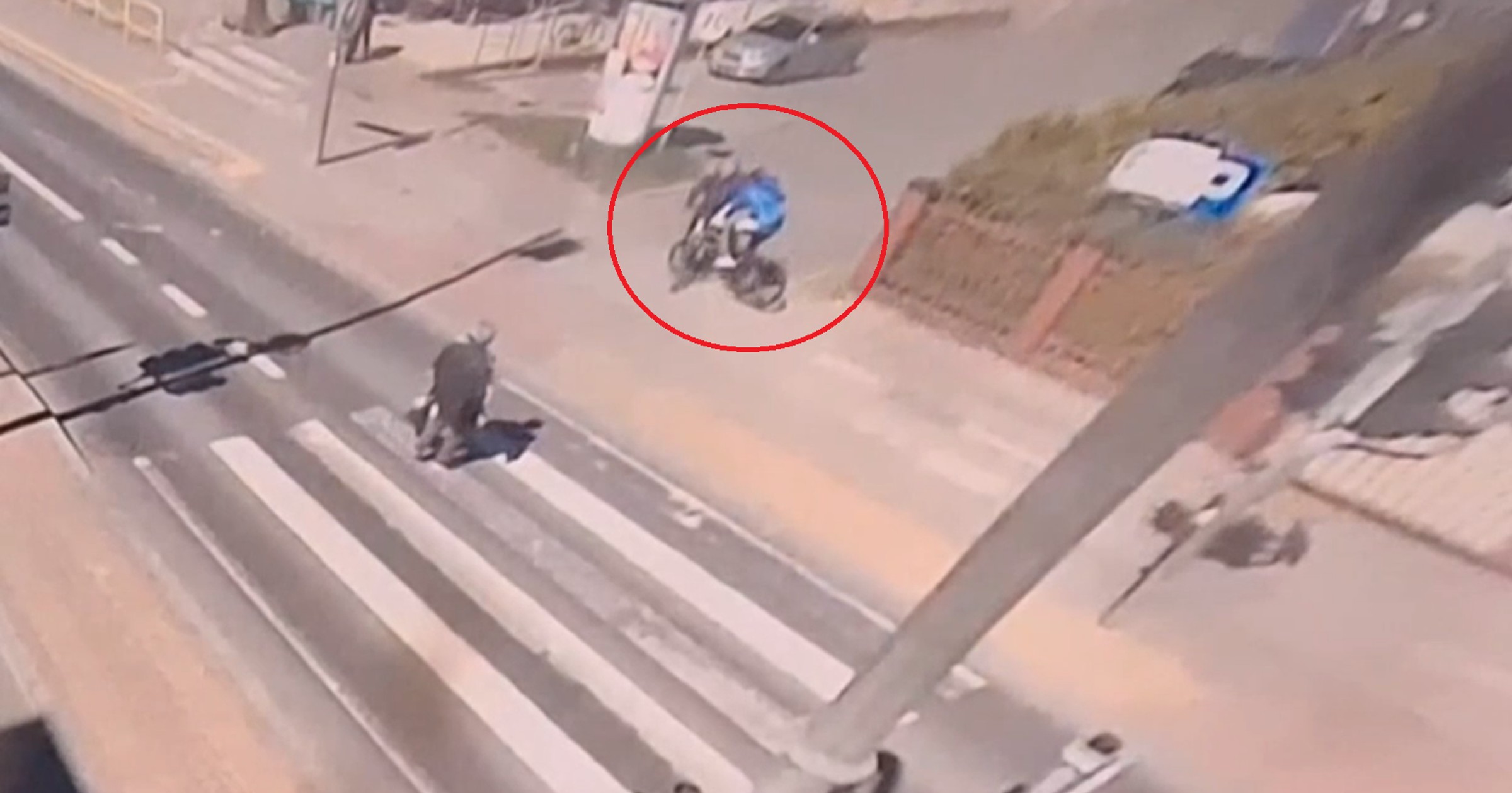 Wypadek rowerzystów Białystok