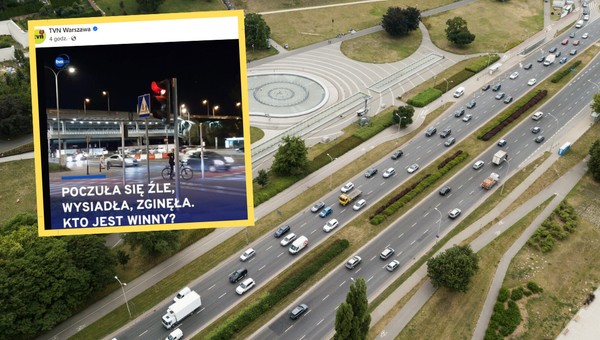 Wysiadła z samochodu na Wisłostradzie prosto pod koła innego. "Jej ciało zostało odrzucone na 92 metry"