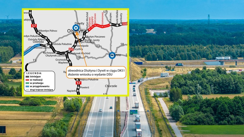 Obwodnice Olszytna i Dywit