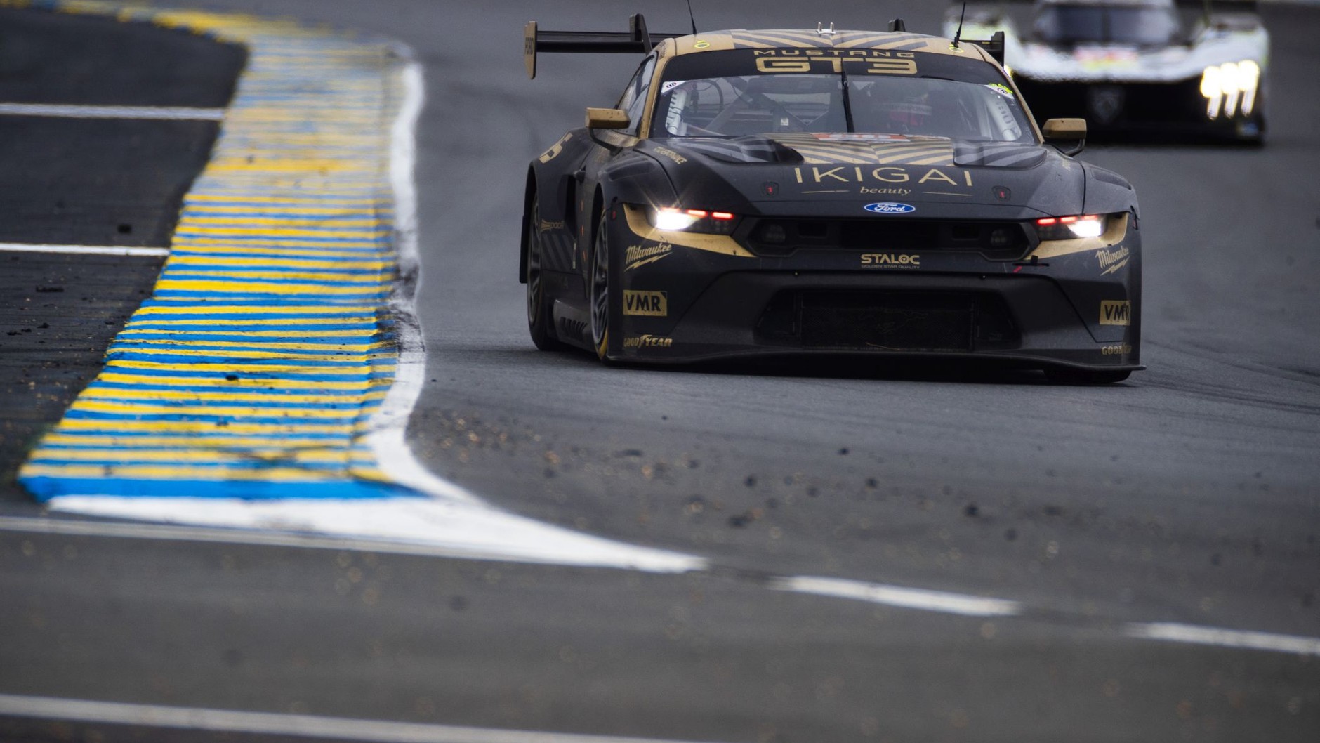 Ford Mustang GT3 podczas wyścigu 24h Le Mans 2024