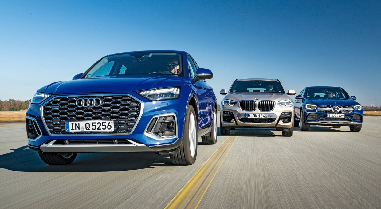 Seksowne i z charakterem - Audi Q5 Sportback, BMW X4 i Mercedes GLC Coupe