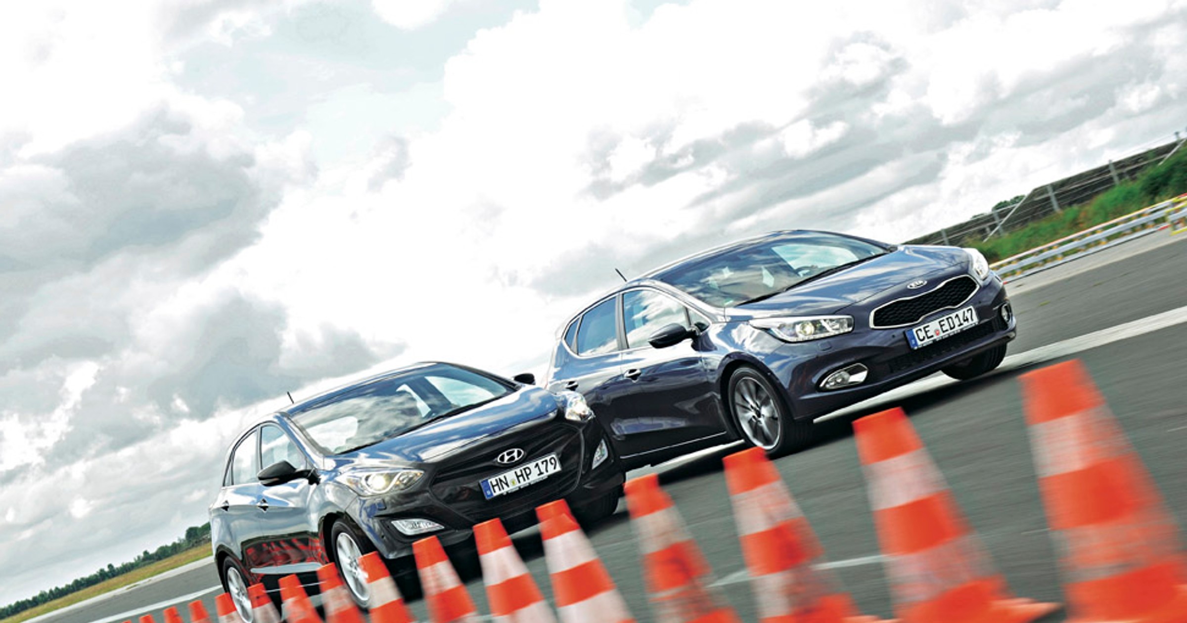 Hyundai i30 kontra Kia cee'd: zbliżona technika, różne charaktery