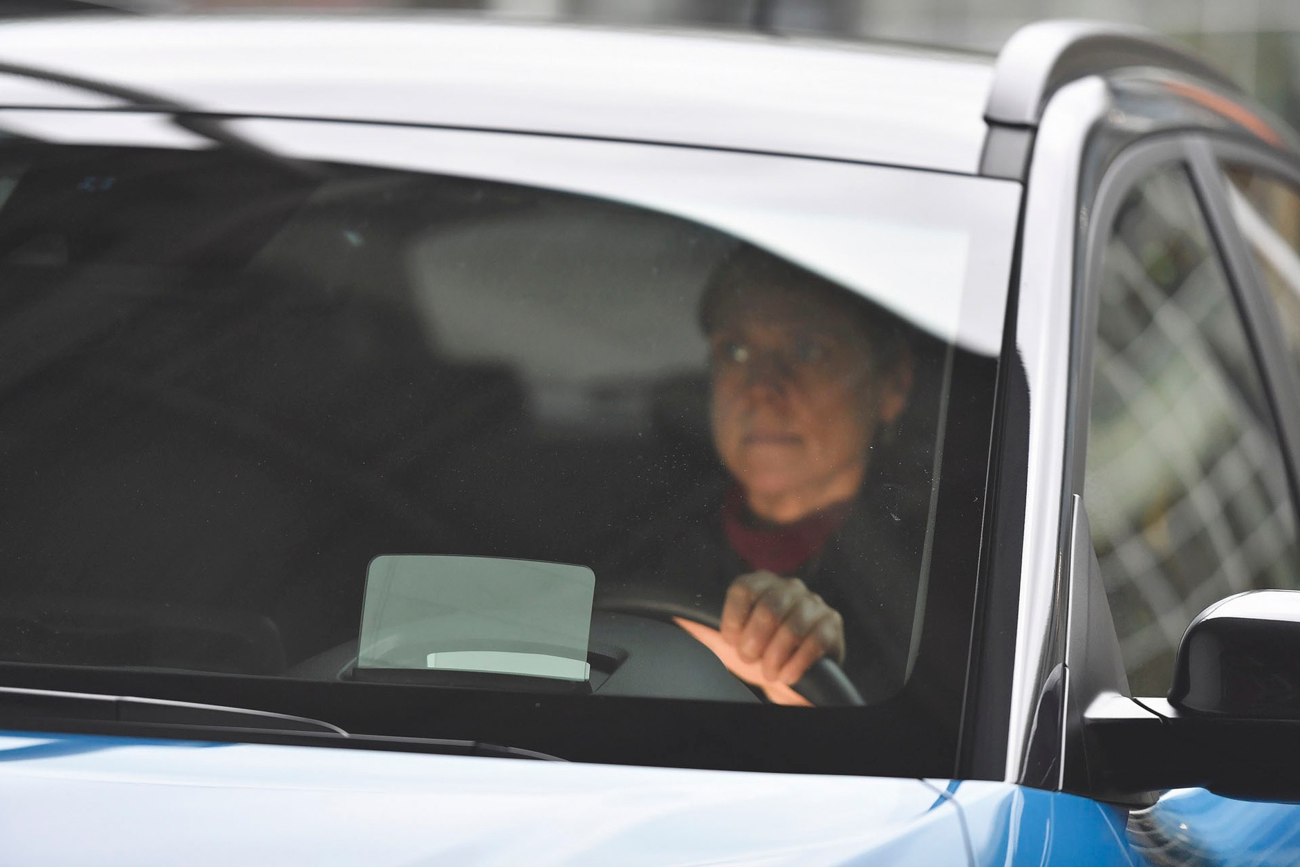 Head-up na plastikowej szybce