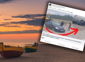 Wszyscy przecierali oczy ze zdumienia. Policjantom tłumaczył, że "nie widział znaku"