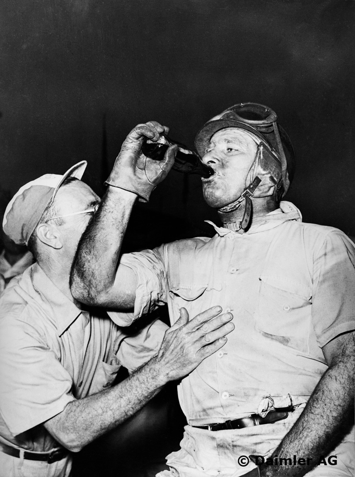 Juan Manuel Fangio w Mille Miglia 1955