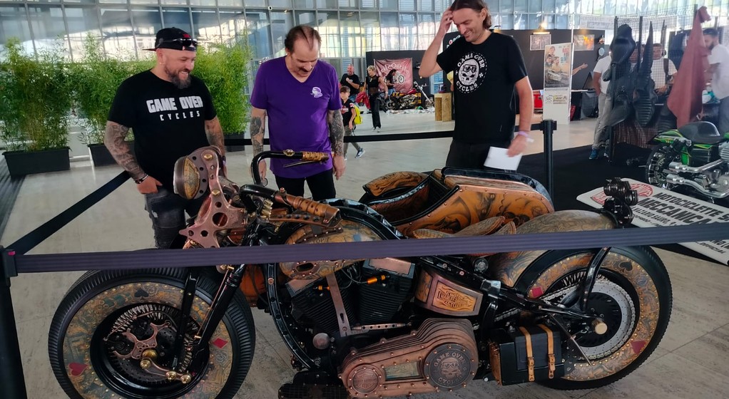 The Recidivist podczas Eternal City Motorcycle Show w Rzymie