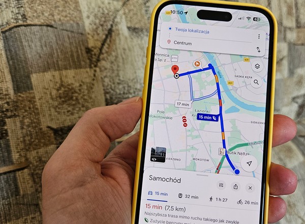 Google Maps ma nową funkcję dla kierowców. Jeszcze nie w Polsce