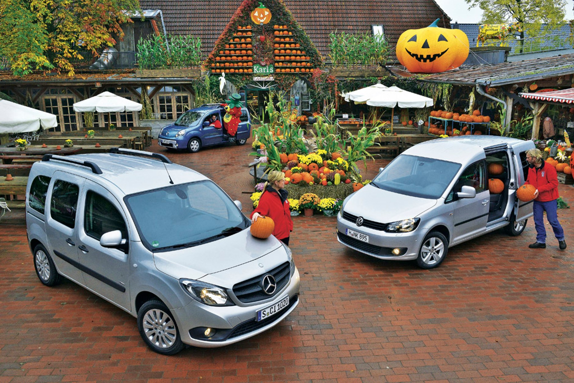 Citan kontra Kangoo i Caddy: auta dla rodziny i dla kuriera