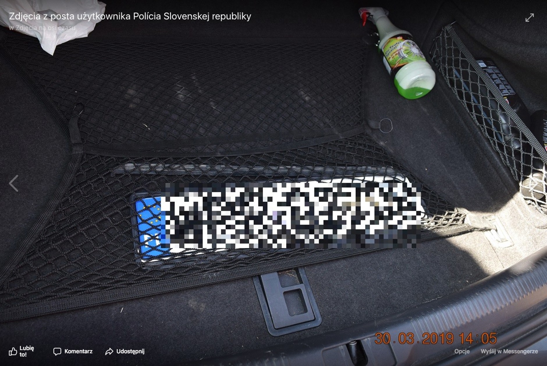 Polacy złapani przez słowacką policję