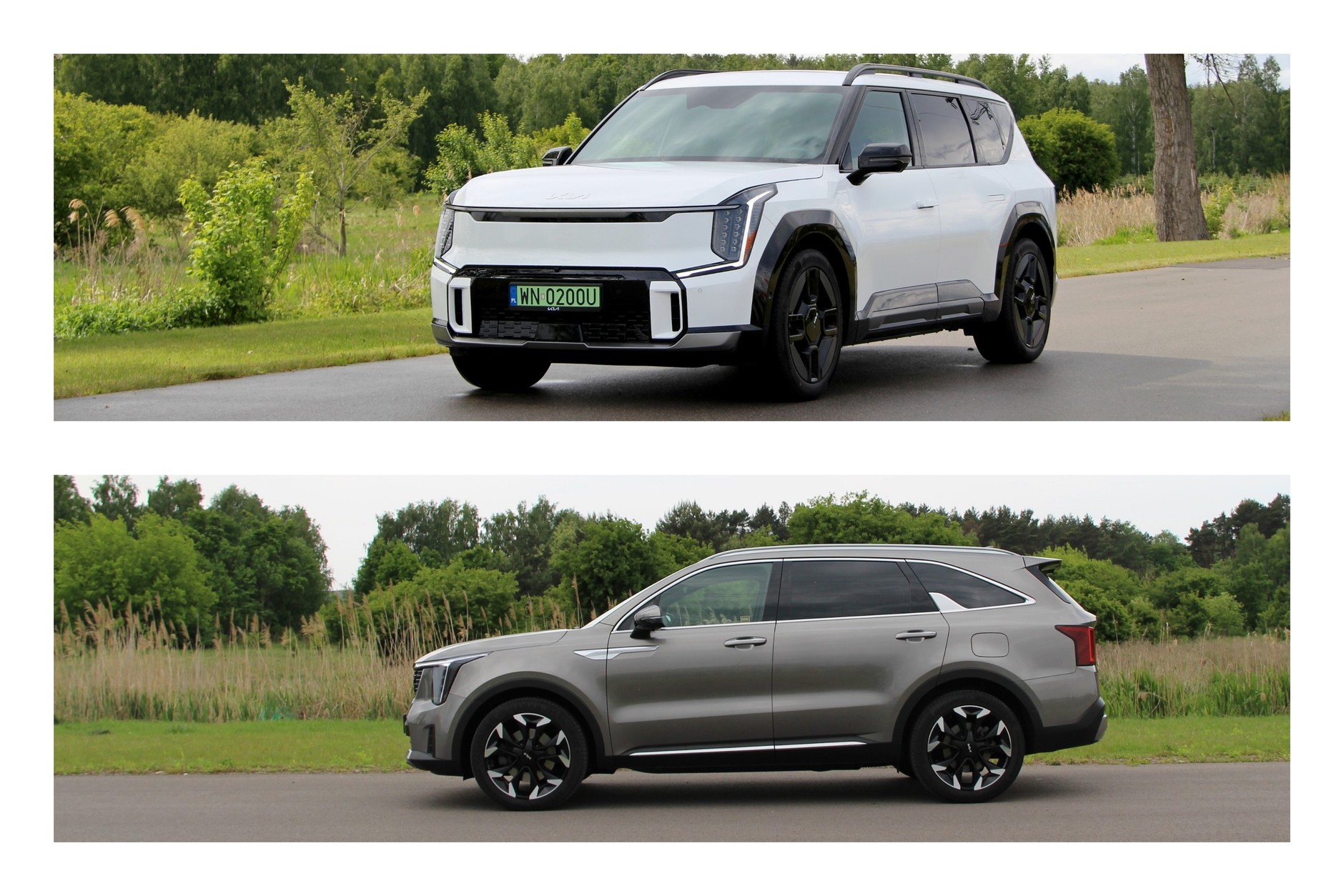 Kia EV9 i Kia Sorento 2.2 CRDi