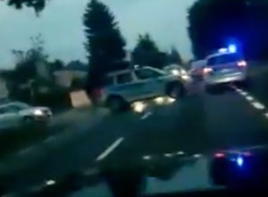 Pościg policyjny pod Sierpcem niczym z filmu sensacyjnego [WIDEO]