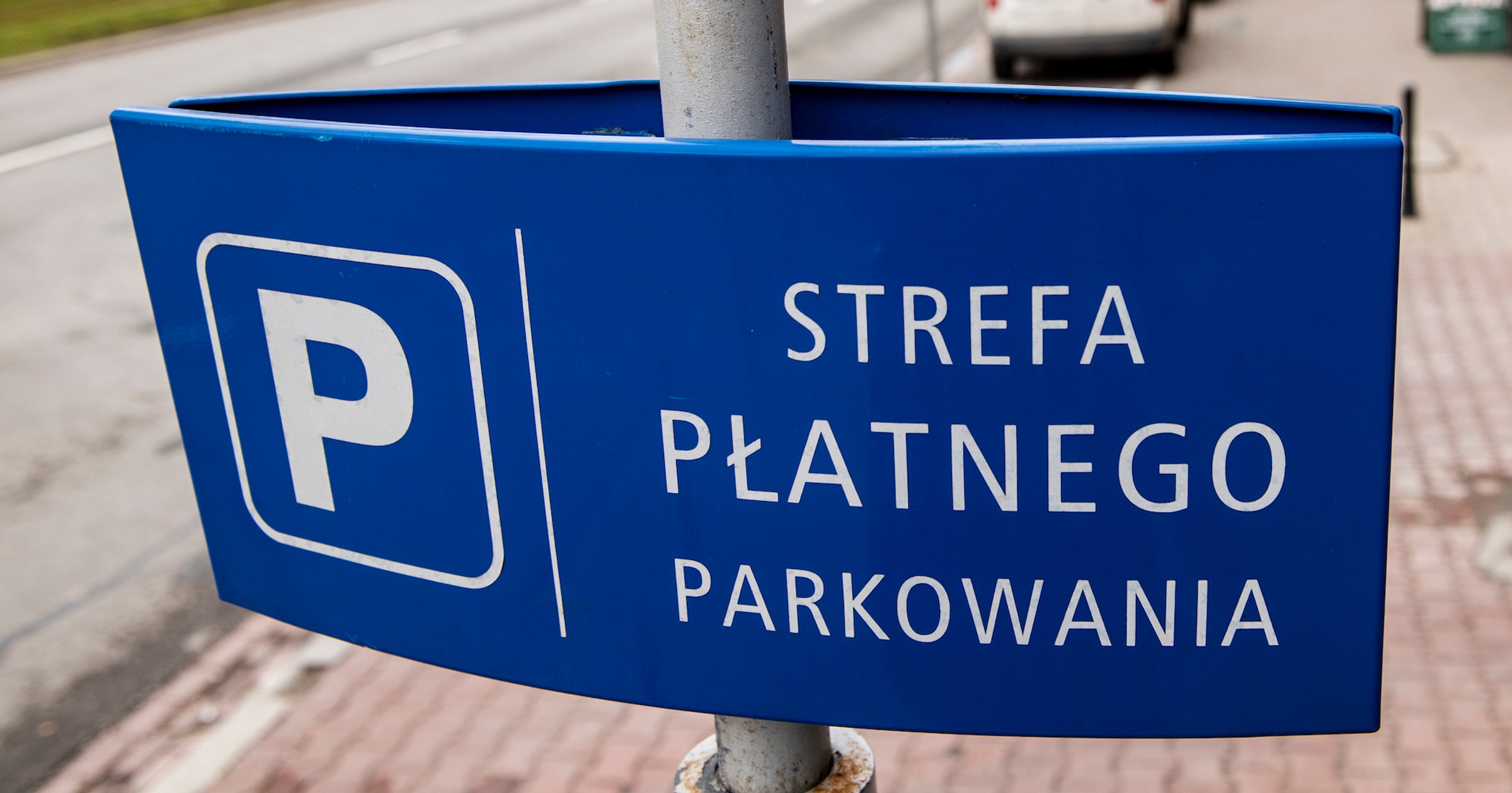 Strefa płatnego parkowania w Warszawie