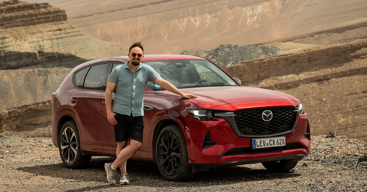 Ekstremalny test Mazdy CX-60 z dieslem w Maroku