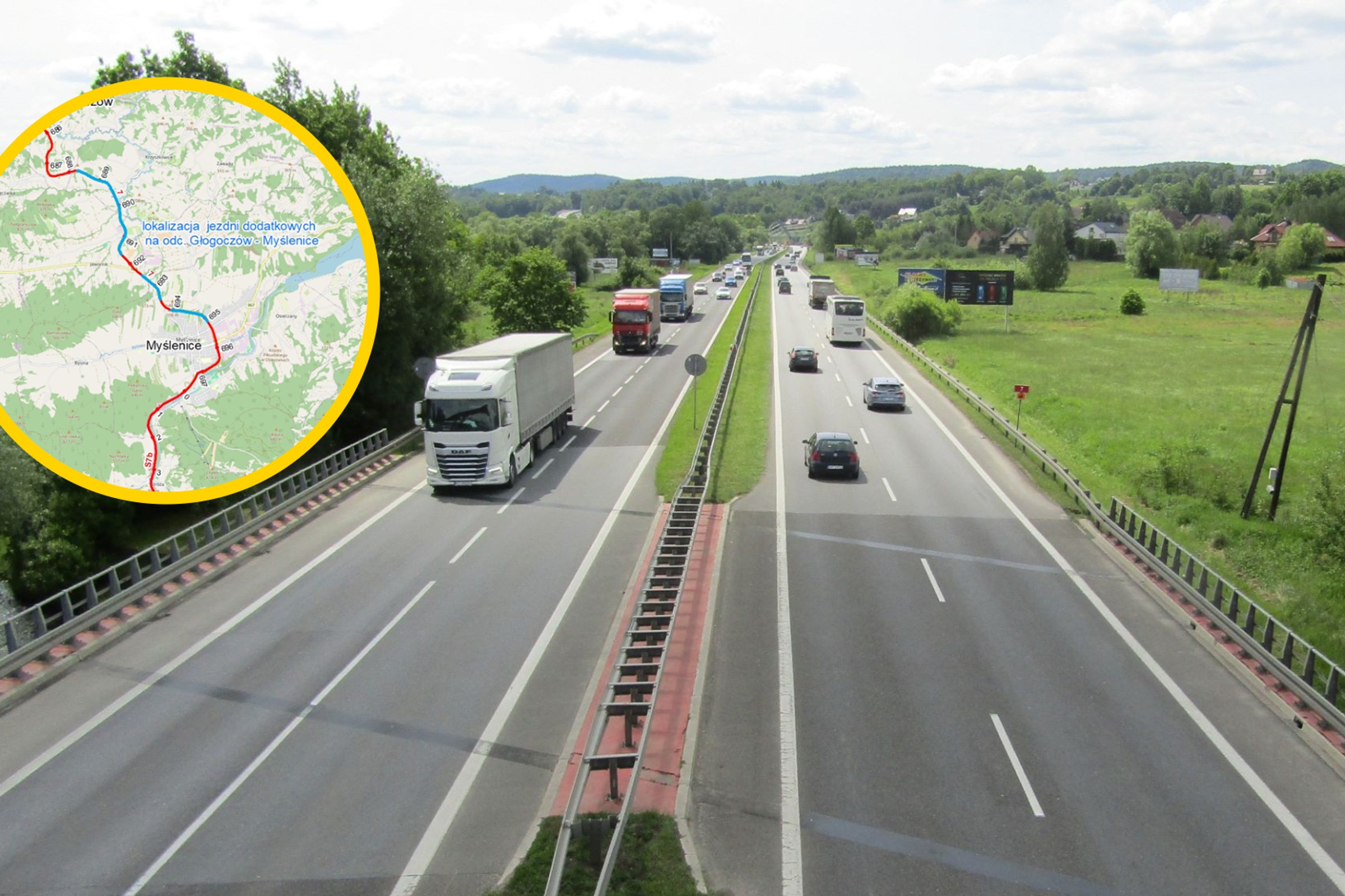 Ruch na zakopiance przekracza 56 tys. aut dziennie. Trwa modernizacja trasy