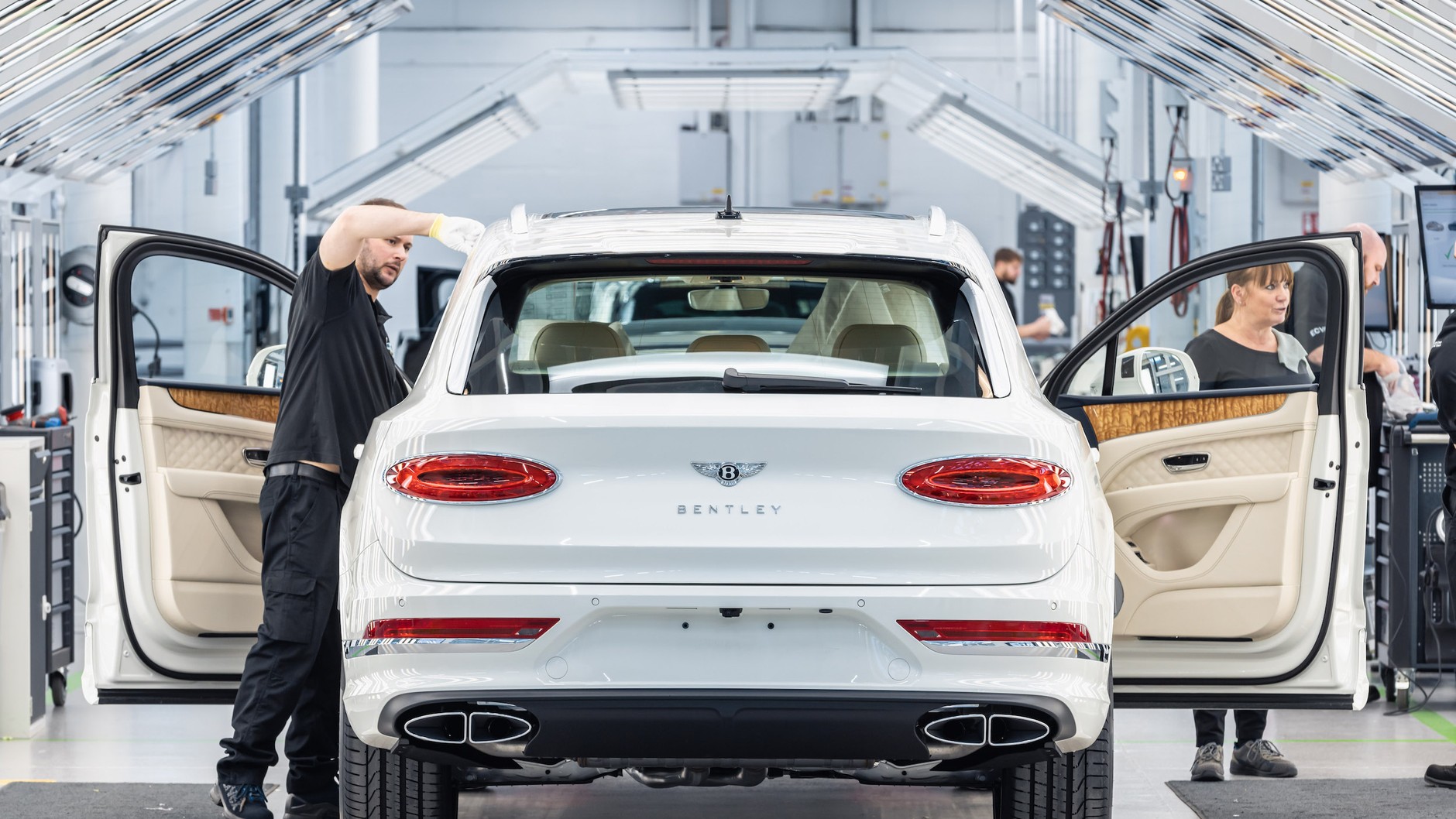 Fabryka Bentleya w Crewe – kontrola jakości