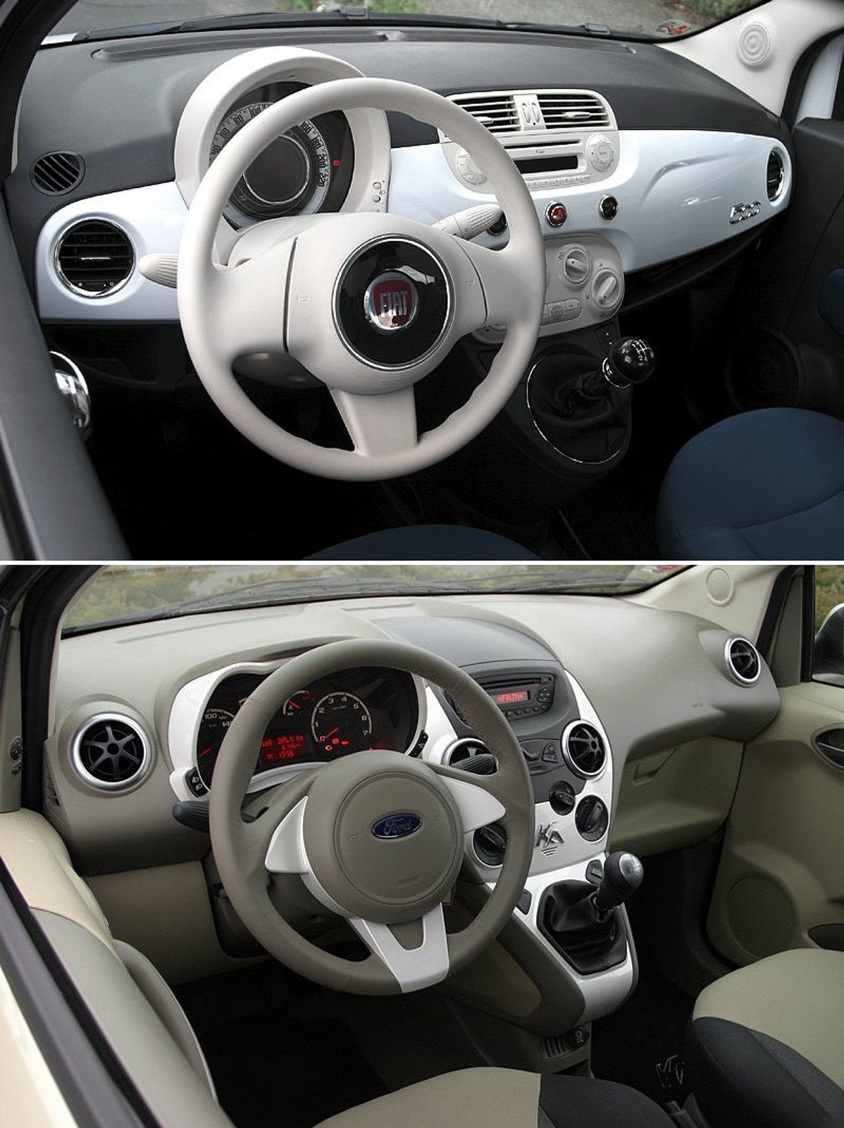 Test: Fiat 500 1,2 (51 kW) vs. Ford Ka 1,2 (51 kW) – Malá piva