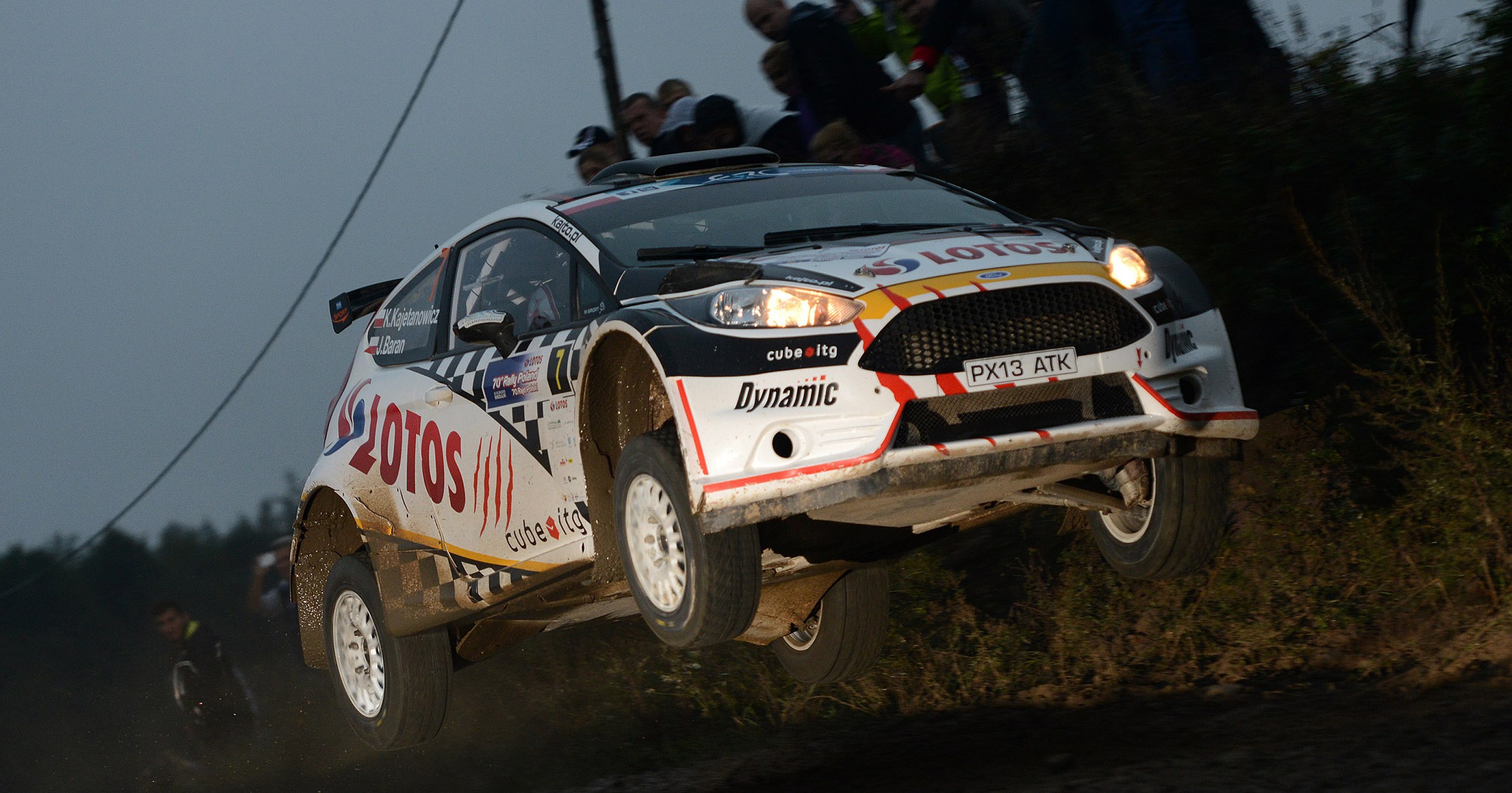 70. Rajd Polski: Kajetanowicz mistrzem, Kubica na trzech kołach  