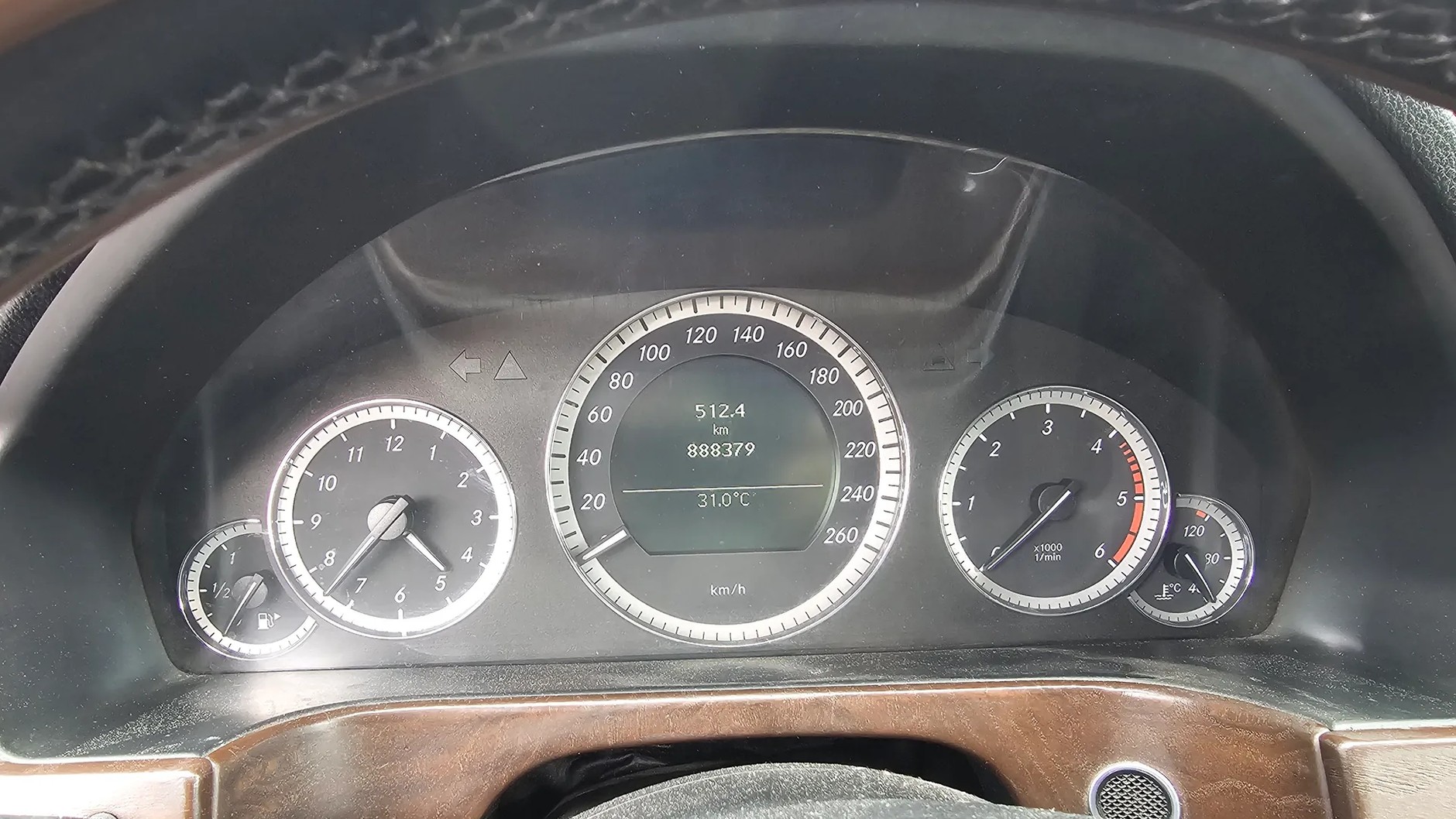 Mercedes W212 z przebiegiem 888 tys. km
