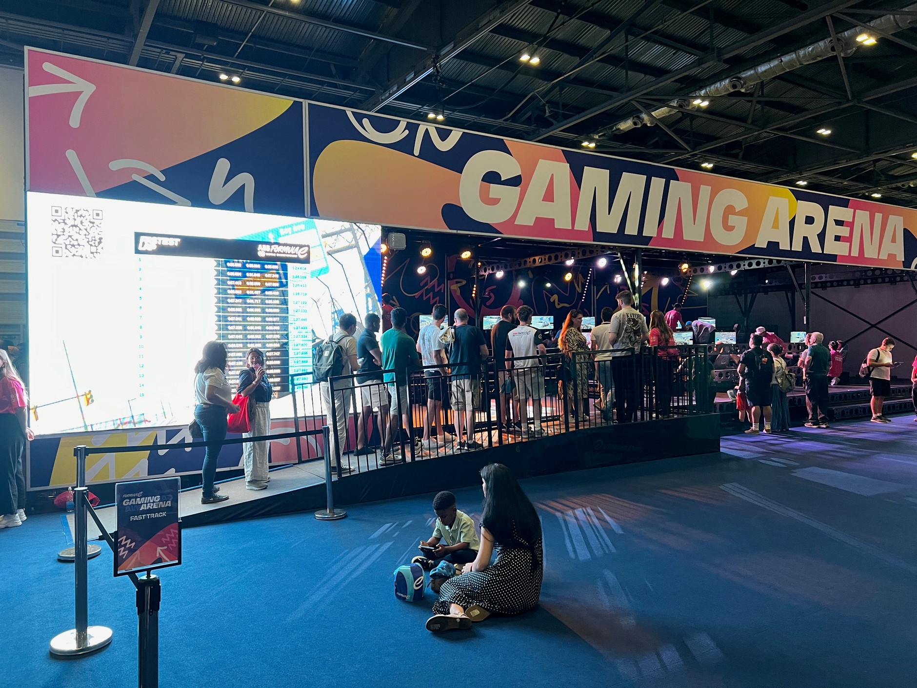 Wyścigi Formuły E na torze ExCel w Londynie