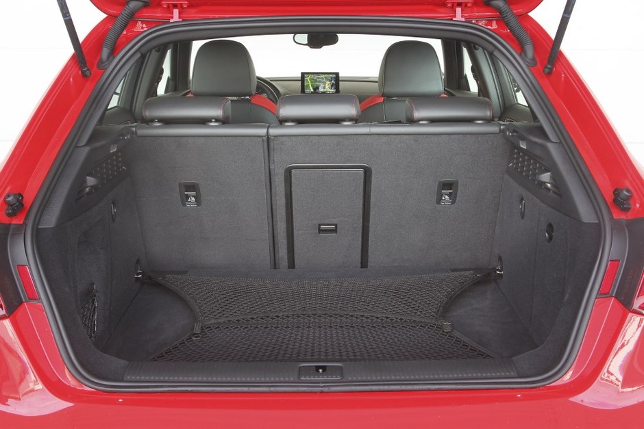 Audi S3 Sportback Quattro, bagażnik