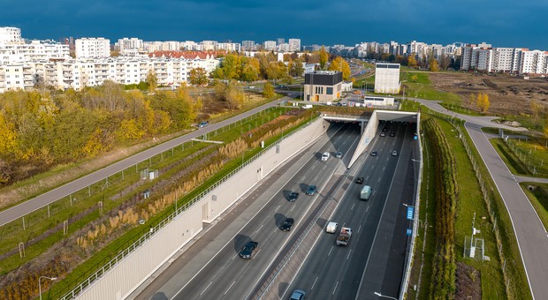 Tunel POW już od roku. Przejechało nim 23 mln pojazdów