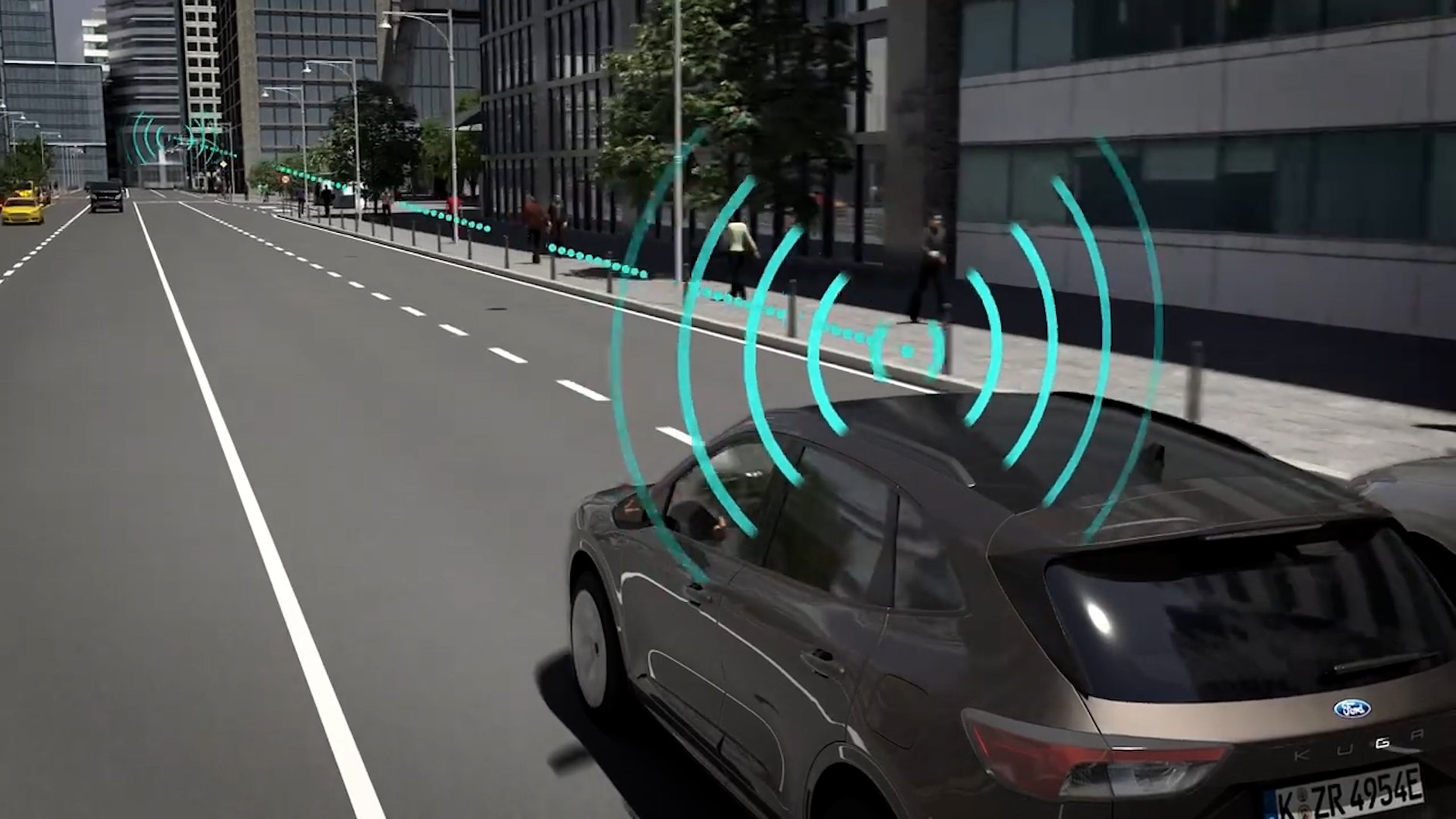 Ford testuje zieloną falę w Niemczech. Testy technologii V2X