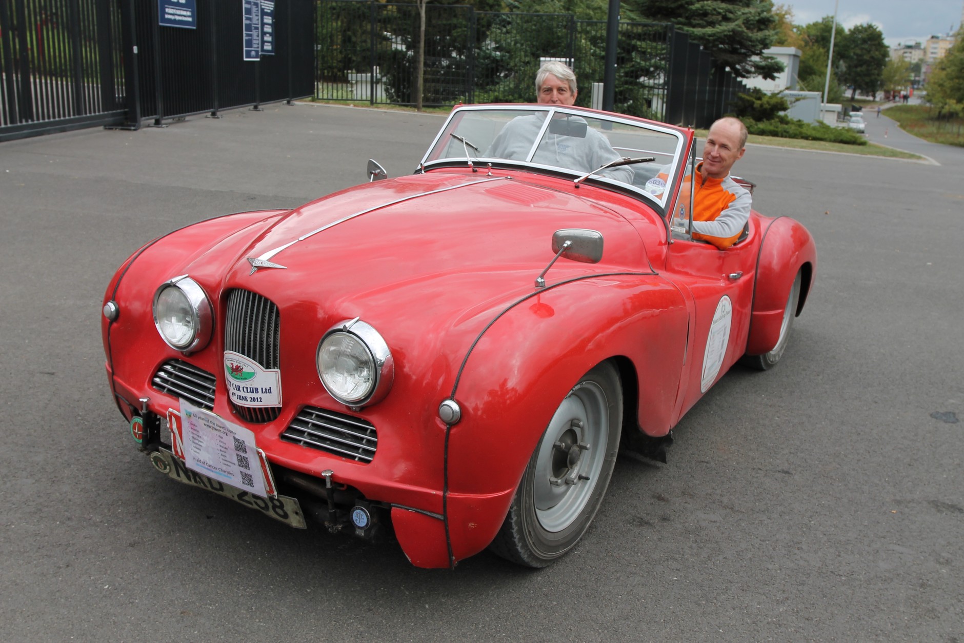 Jowett Jupiter dotarł do Warszawy