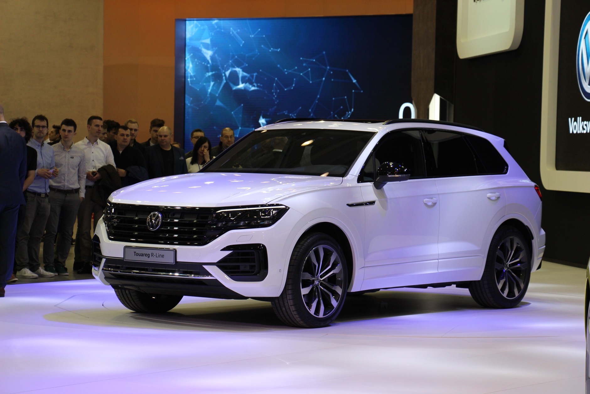 Volkswagen Touareg podczas Poznań Motor Show