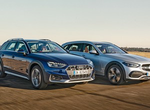Mercedes klasy C kontra Audi A4 - które uterenowione kombi z dieslem jest lepsze?