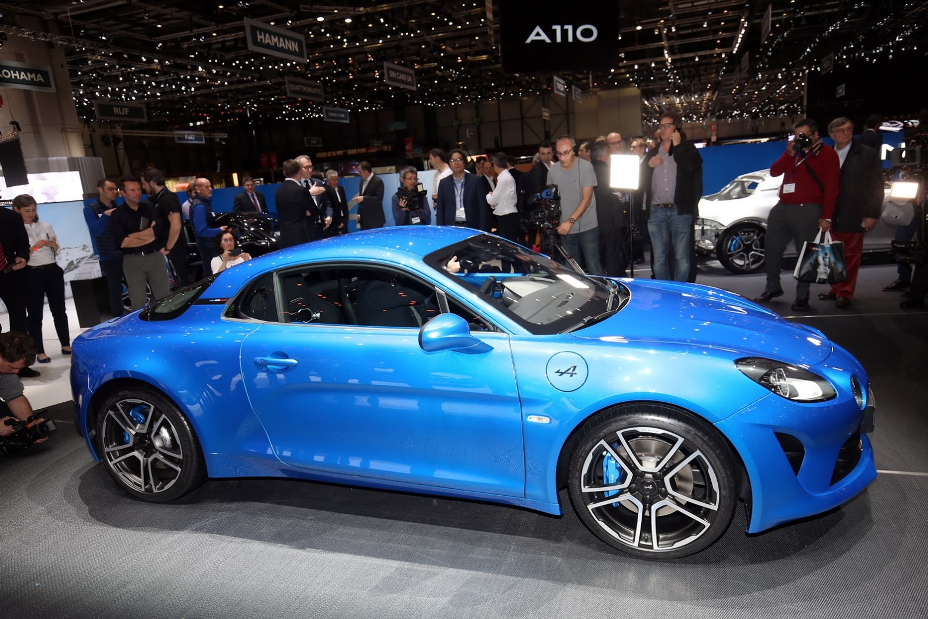 Alpine A 110 na salonie w Genewie