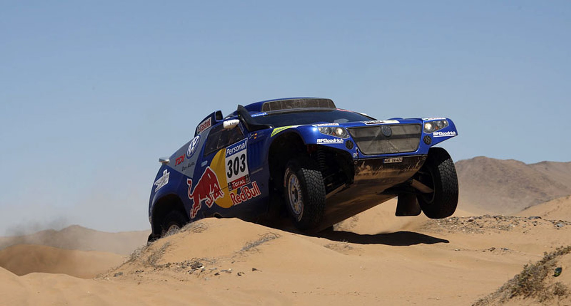 Rajd Dakar 2010: Przygoński już 8, Sonik broni honoru (12. etap na żywo, wyniki, foto)