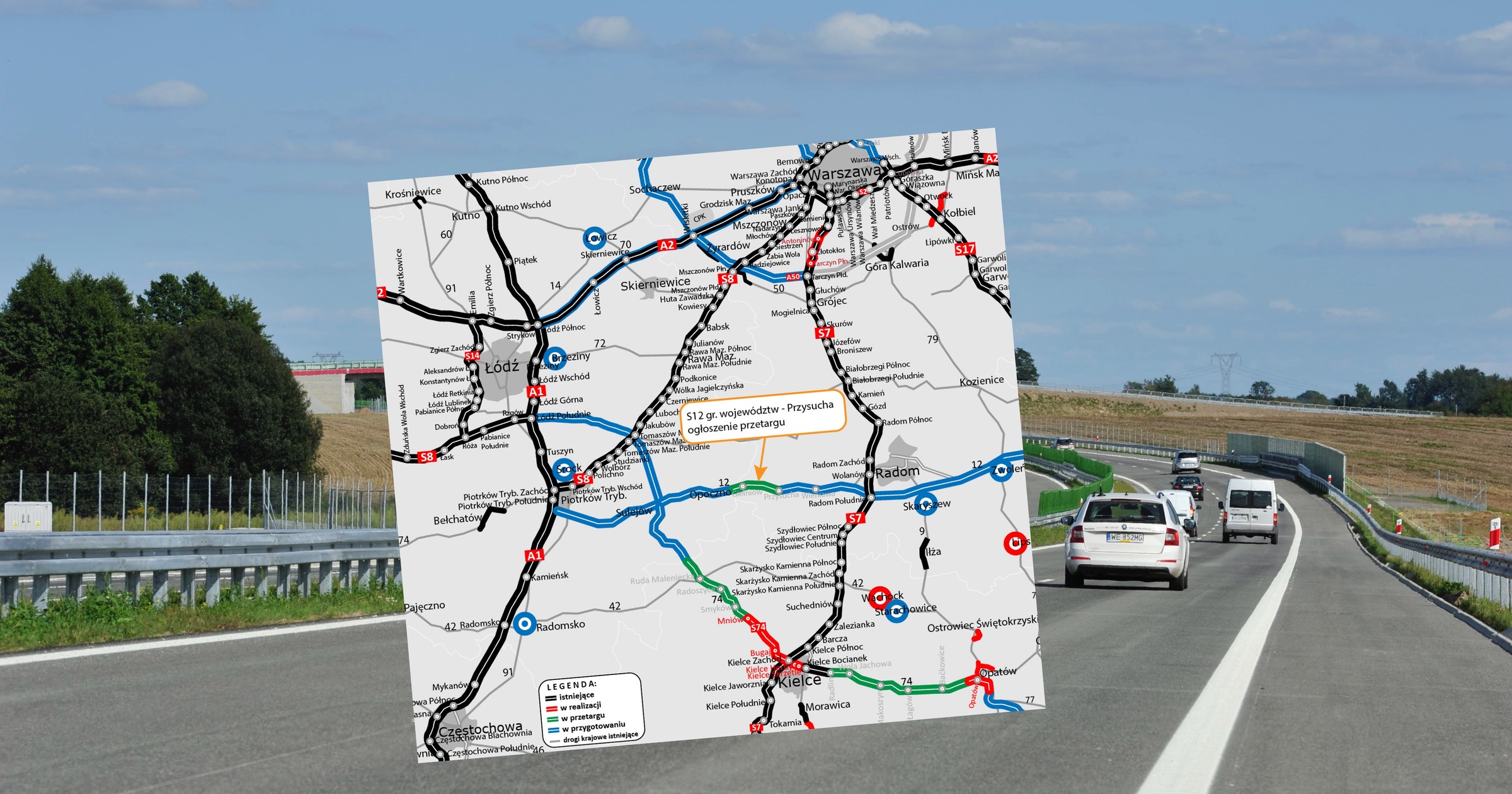 Nowy odcinek drogi ekspresowej połączy woj. lubelskie z autostradą A1