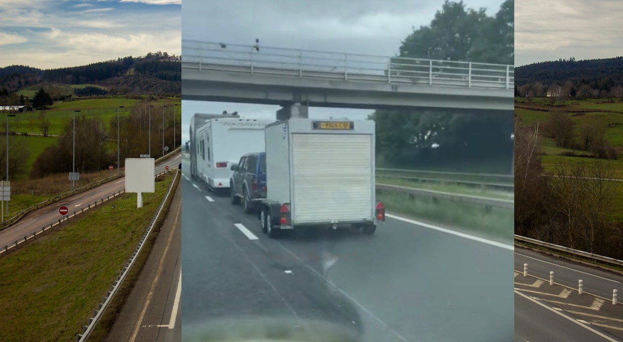 Wyprzedzany kierowca mocno się zdziwił. Opublikował filmik w sieci