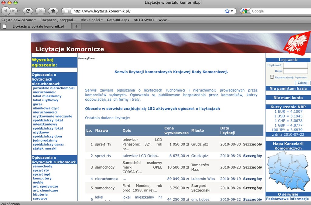 Auto od komornika - to może się opłacać