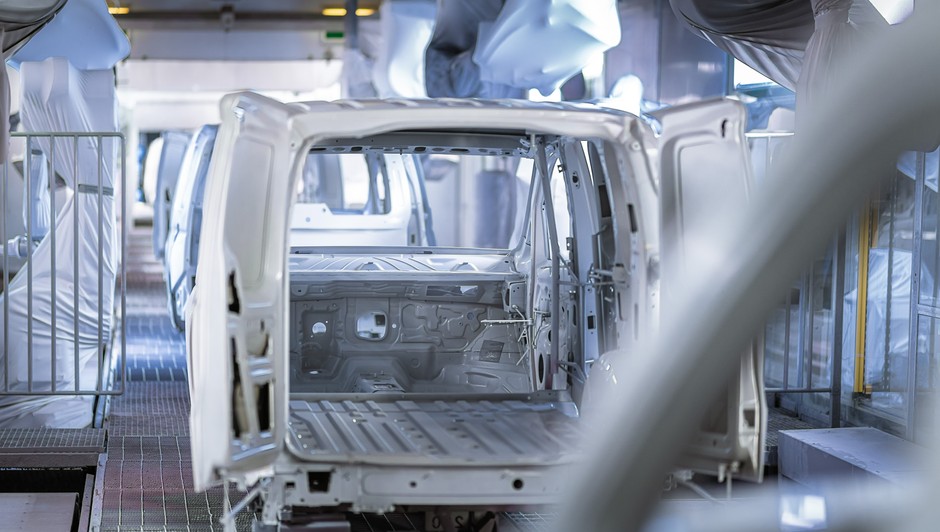 Produkcja nowego Volkswagena Caddy w zakładach w Poznaniu
