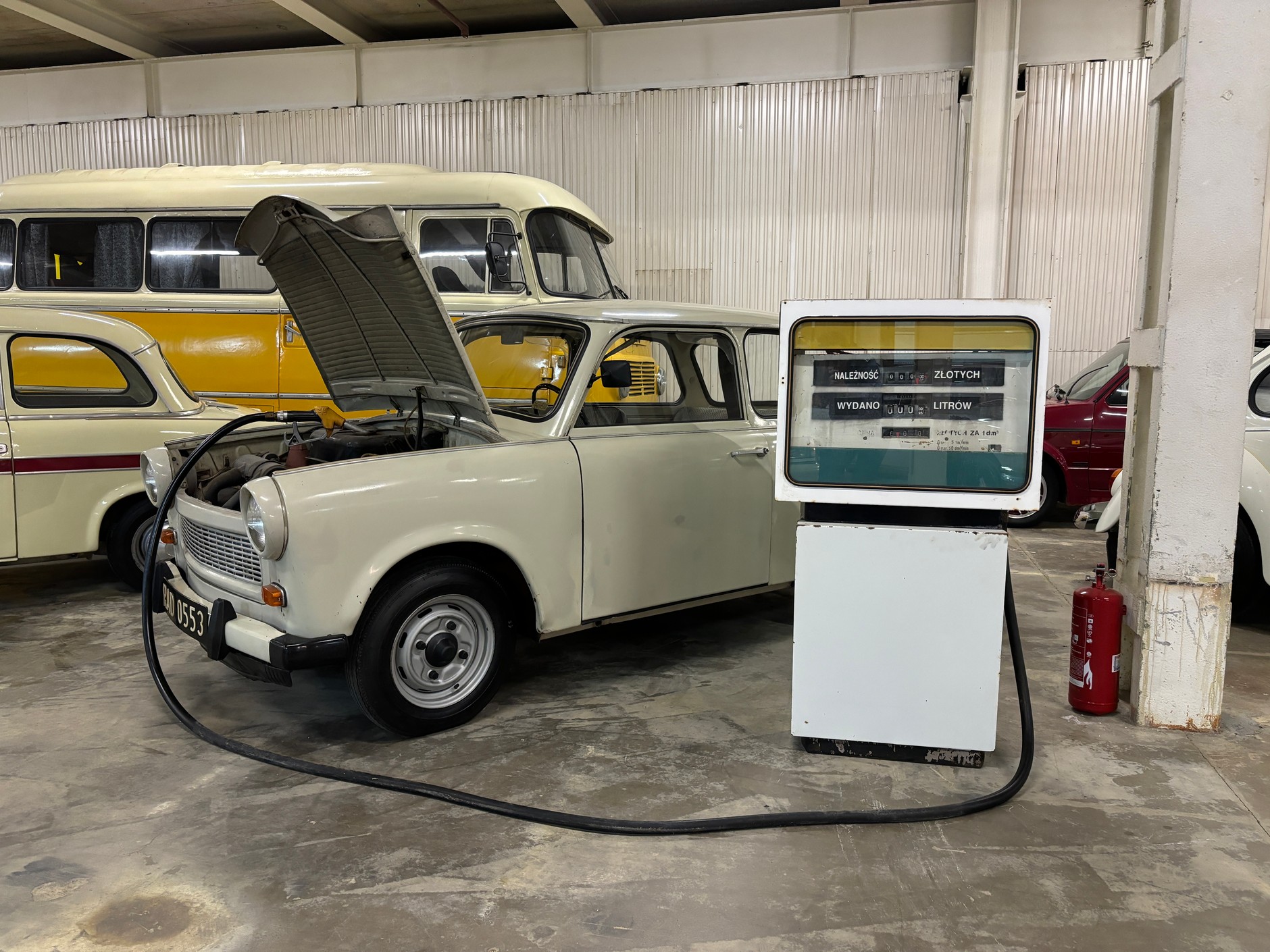 Wystawa w dawnej fabryce FSO