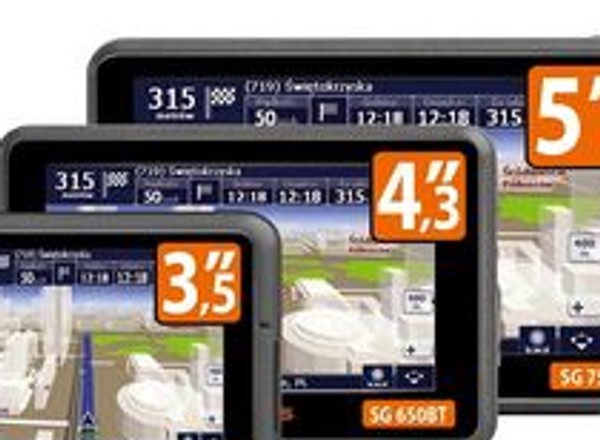 Ultra Slim: nowatorskie, super płaskie urządzenia do nawigacji samochodowej GPS