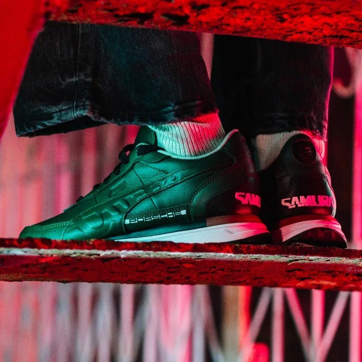 Porsche x PUMA x Cyberpunk 2077