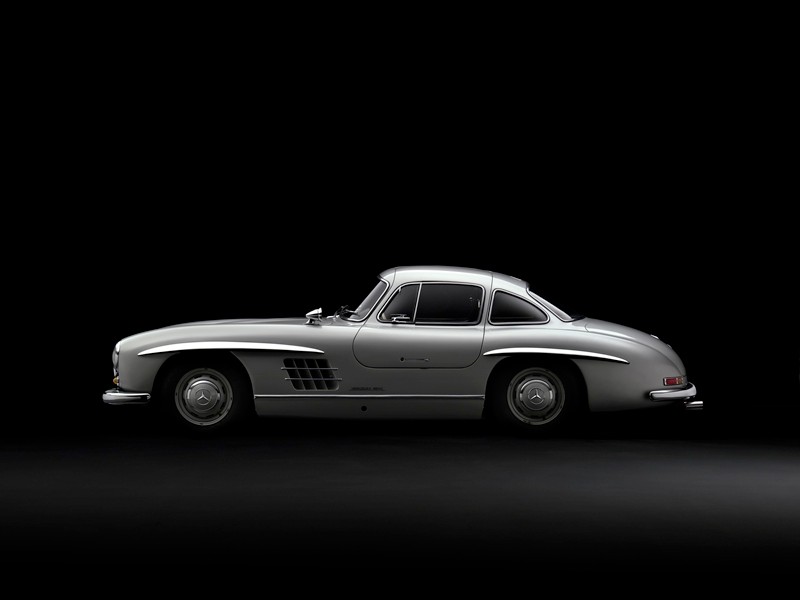 Mercedes 300SL na zdjęciach