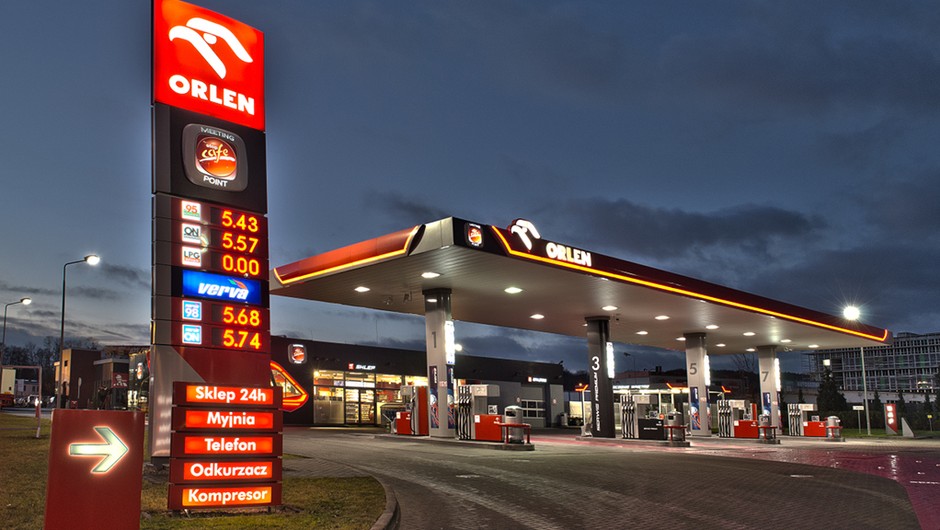 Stacja paliw Orlenu dla wymagających