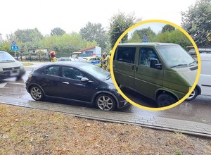 Pijana kobieta spowodowała wypadek. Na miejscu pasażera wiozła szkielet