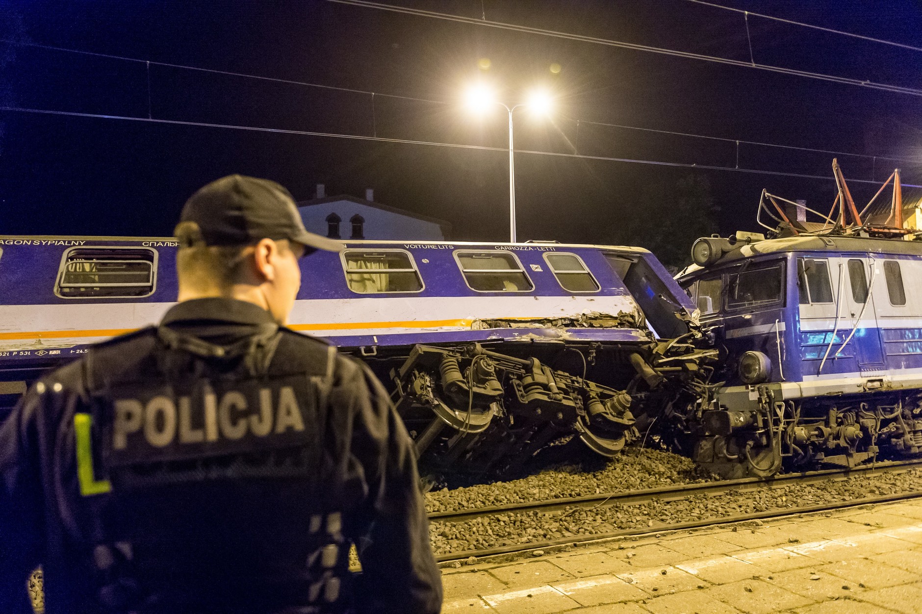 Wykolejona "Pogoria"