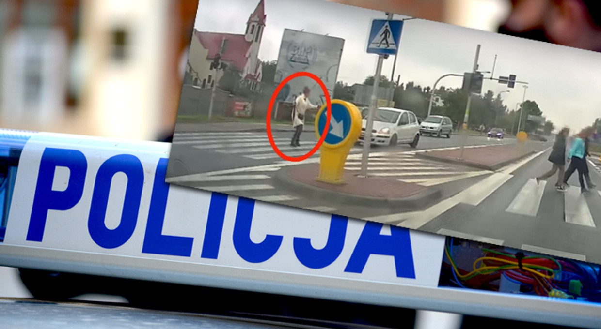 O włos od tragedii! "To zabójca, a nie kierowca" [Nagranie]