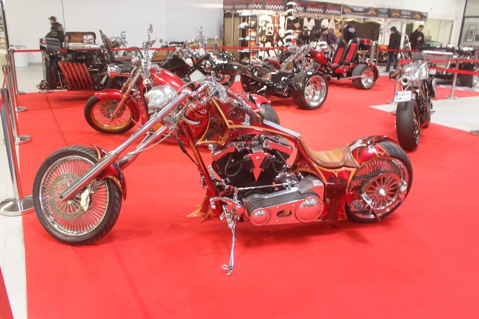 Wystawa motocykli w Nadarzynie – customy