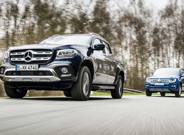 Volkswagen Amarok kontra Mercedes X - pikapy nie z tej ziemi