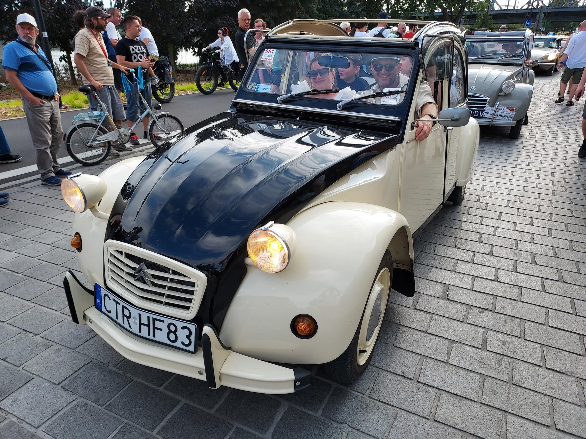 Zlot Citroenów w Toruniu